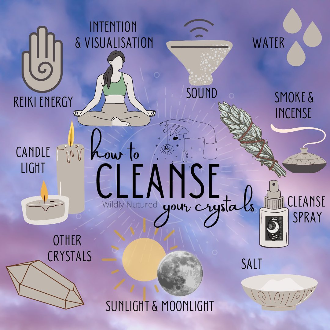 Guide: How To Cleanse Your Crystals