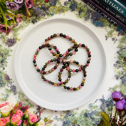 Watermelon Tourmaline Bracelet