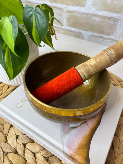 Hammered Brass Singing Bowl