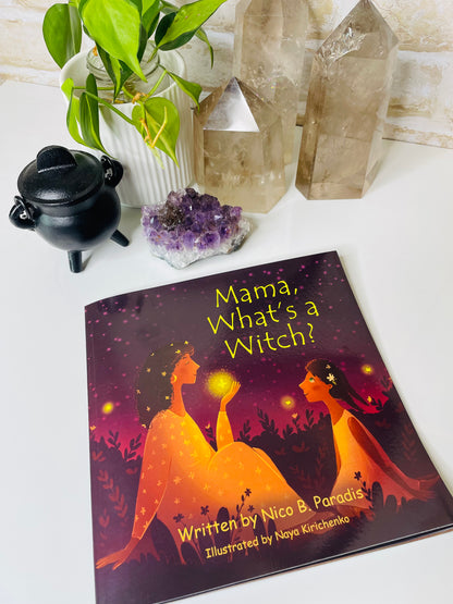 Mama, What's a Witch? - kids story book